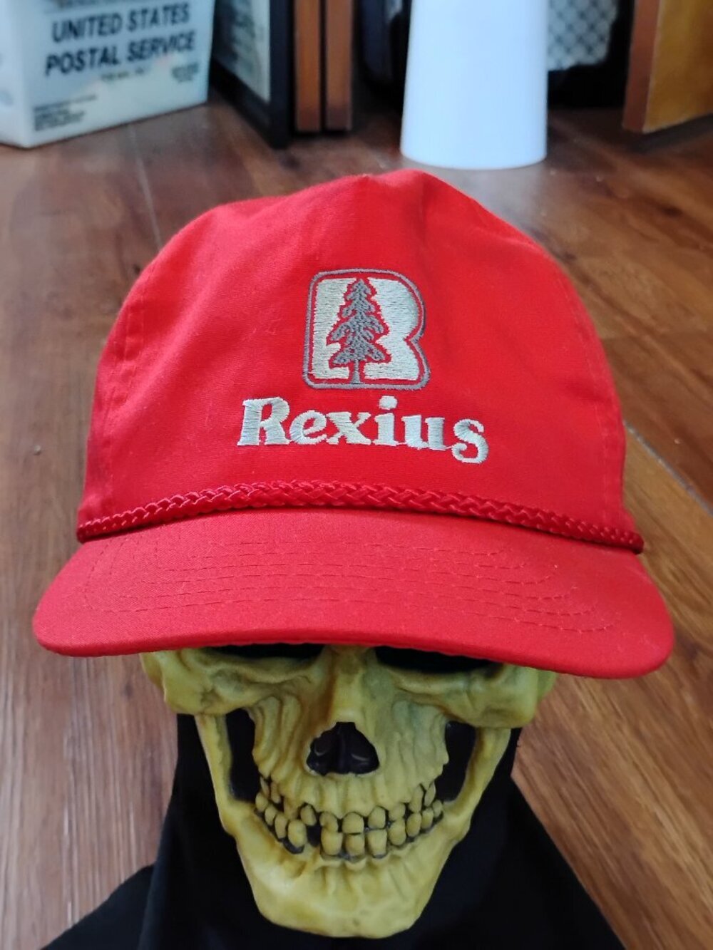 Deadstock Vintage Rexius Landscaping Snap Trucker Hat Cap